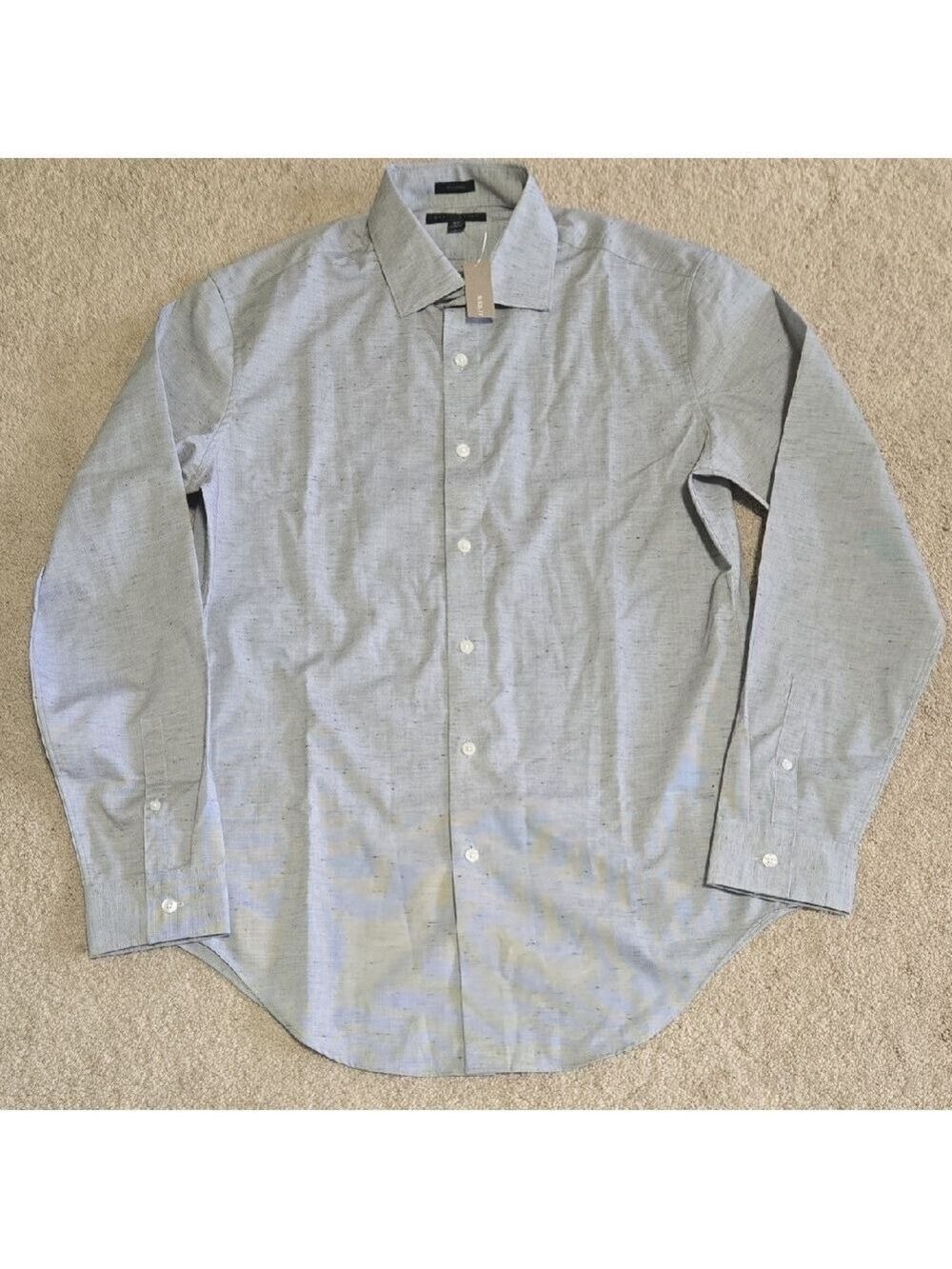 J. Crew Light Gray Casual Button-Down Shirt